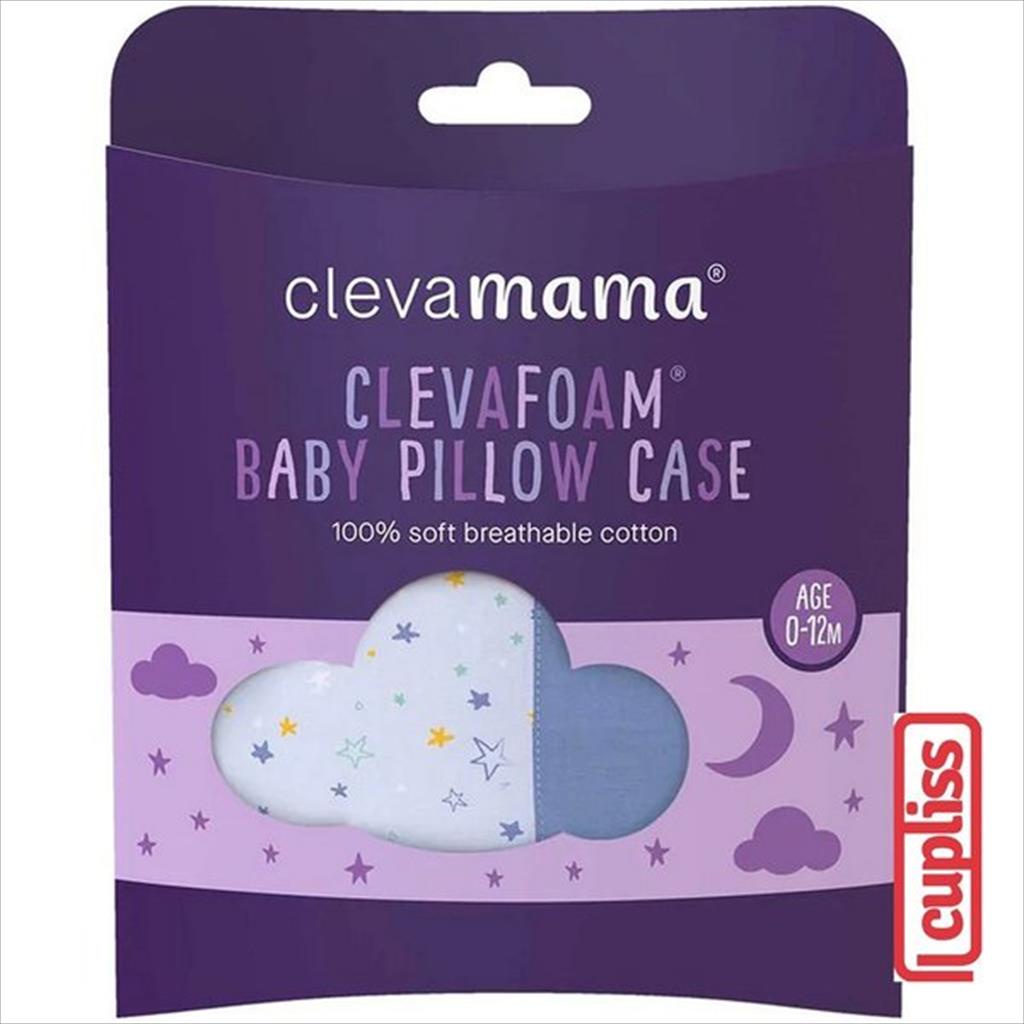 ClevaMama new style Baby Pillow Case Blue Sarung Bantal