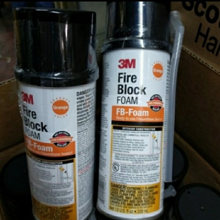 Jual 3M FIRE BLOCK FBFOAM ORANGE Shopee Indonesia