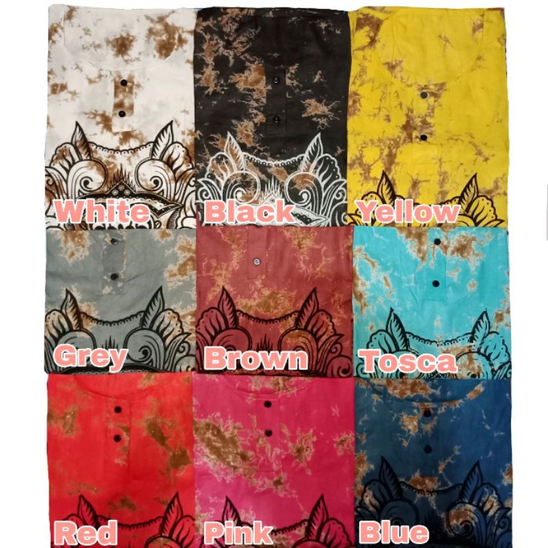 Baju Barong Bali Jumbo XXL PREMIUM Rayon Tebal Atasan Santai