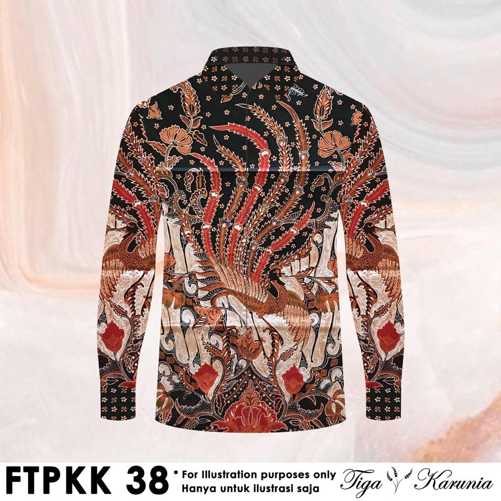 Kain Batik FULL Tulis Solo 100% Original POLA Bahan Katun Primis Super FTPKK38