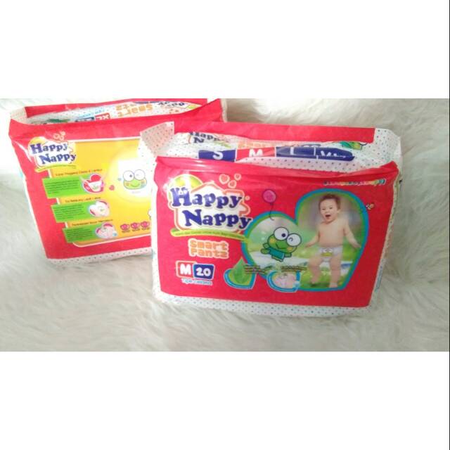 Happy Nappy Pants M20 / pampers bayi celana / popok sekali pakai