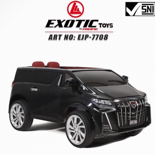 Mobil Aki Anak Exotic EJP7708 Battery 12V 7Ah Remote Control Ban Eva