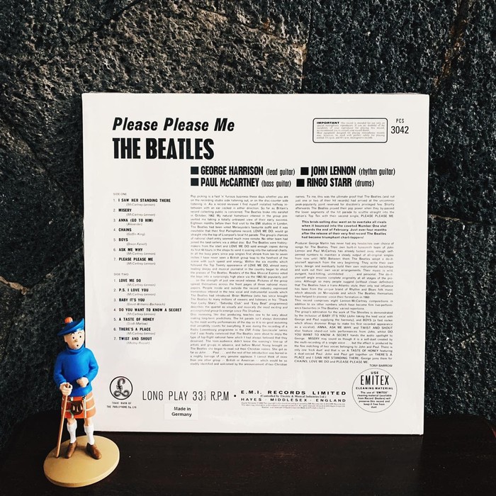 Piringan Hitam / Vinyl / LP Beatles - Please Please Me