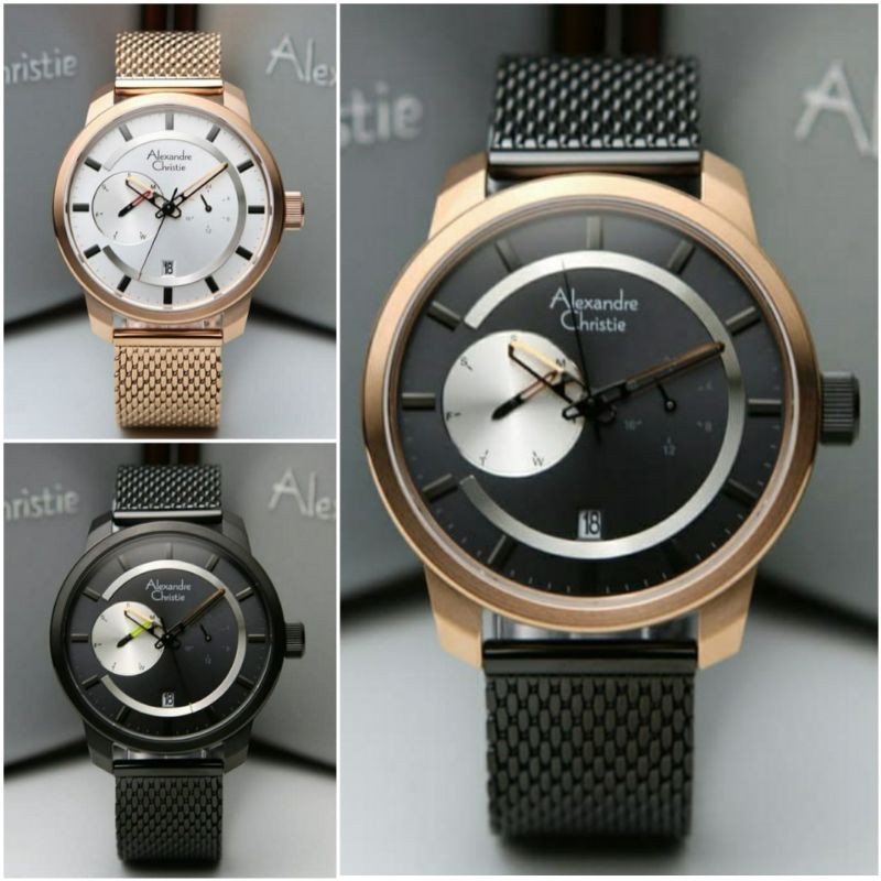 Alexandre Christie Pria Elegan Type 6548 | AC6548 Sandrope Original 12 Bulan