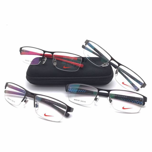 Kacamata NIKE FRAME SPORTY.  HARGA PROMO GRATIS LENSA RADIASI (-/+)