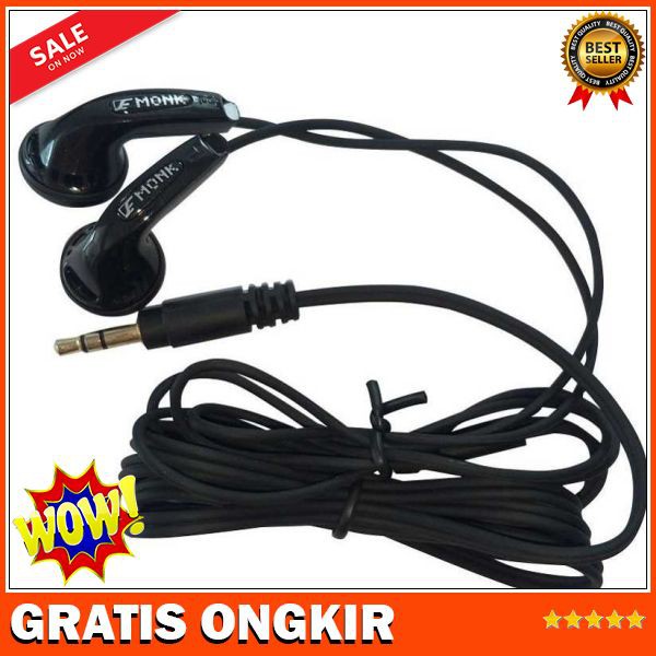 Venture Electronics VE MONK Plus Earbud with Mic