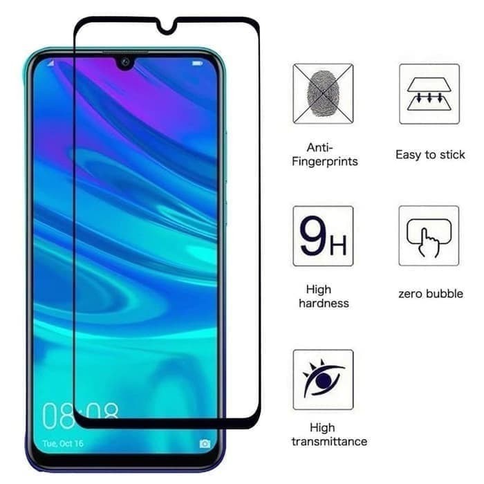 TEMPERED GLASS FULL HD HUAWEI Y7 PRO 2019 X2 ANTI GORES KACA