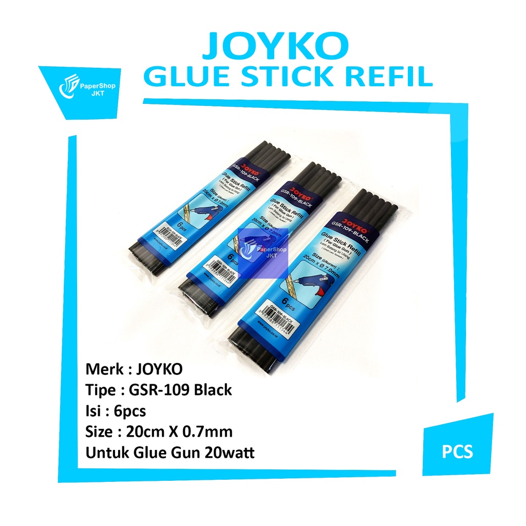 

JOYKO Glue Stick Refill GSR-109 Black - Set