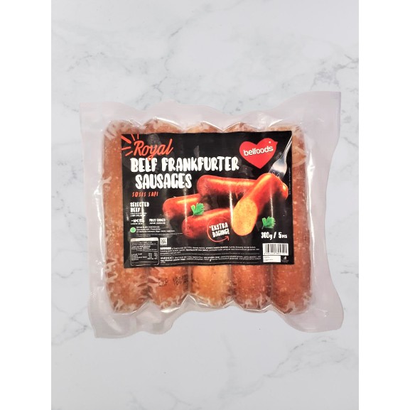 

Royal Sosis Sapi Frankfurter 360 gram