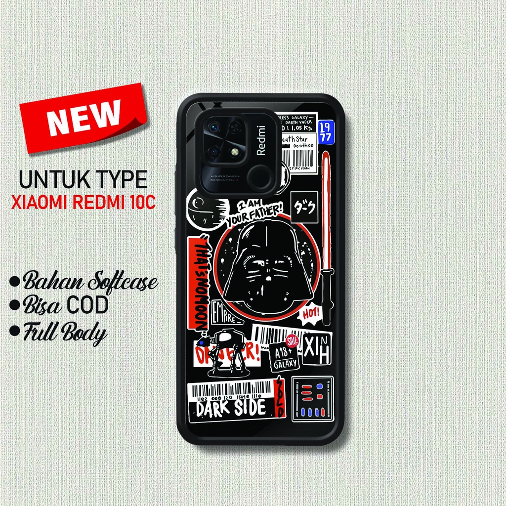 Case Redmi 10C - Hardcase Xiaomi Redmi 10C  - Softcase Xiaomi Redmi 10C - Cassing Elegant Xiaomi Red