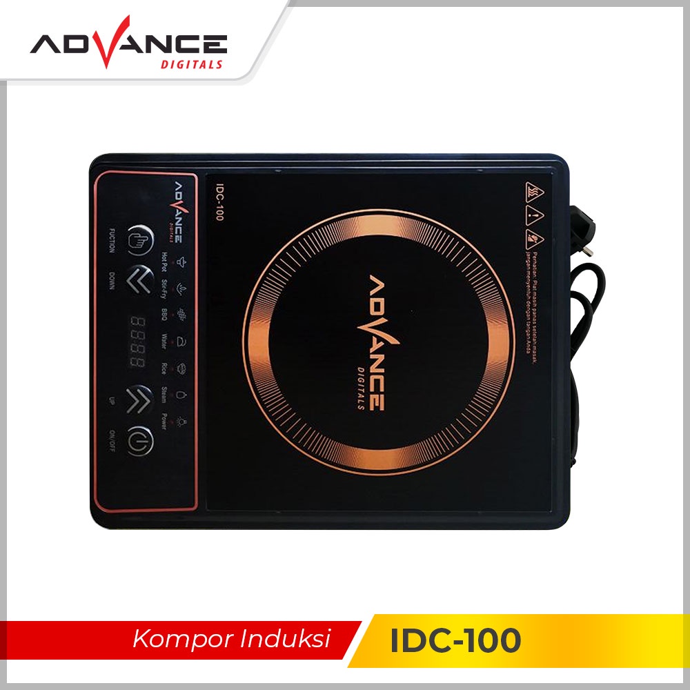 Advance Kompor induksi 600W IDC-100/200/300 Garansi 1 tahun