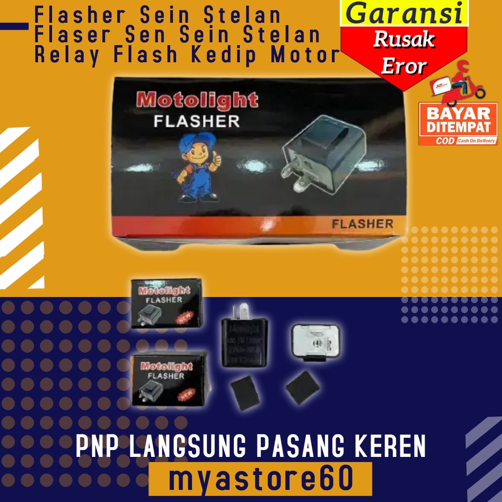 Flasher Sein Stelan Setelan Flaser Sen Sein Stelan Relay Flash Kedap Kedip Semua Motor Universal