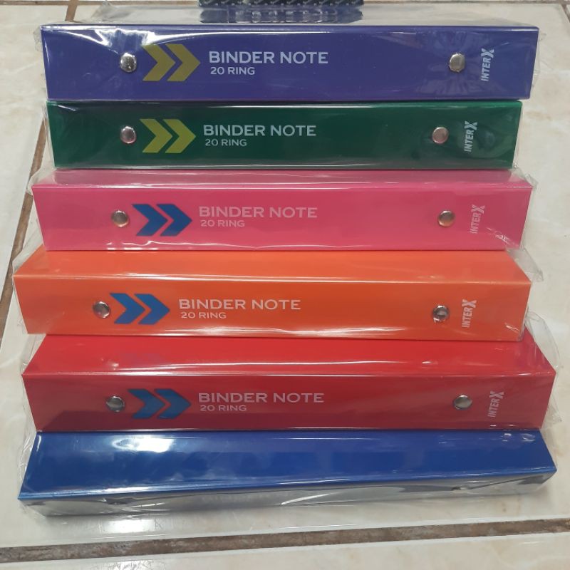 

Binder Note A5 Inter-x / Binder Loose Leaf A5