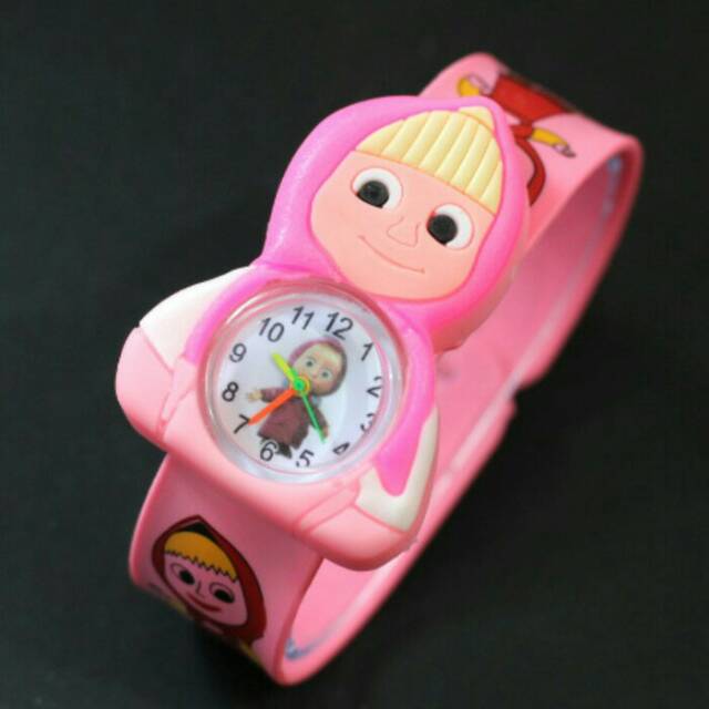 Jam Tangan Anak Character Doraemon,Ben10,CARS,Hello Kitty,Marsha