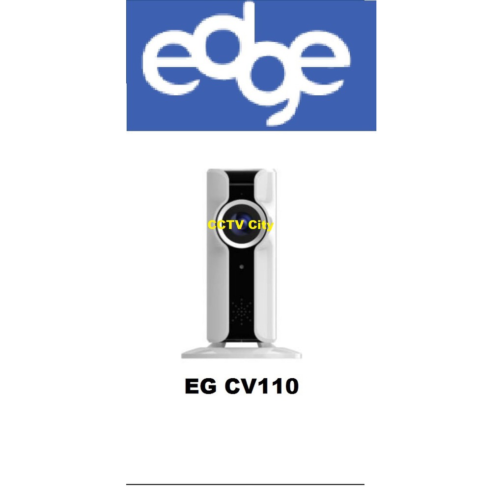 "EDGE" EG CV110 WiFi Camera 720p PTZ Micro SD Card Microphone Speaker