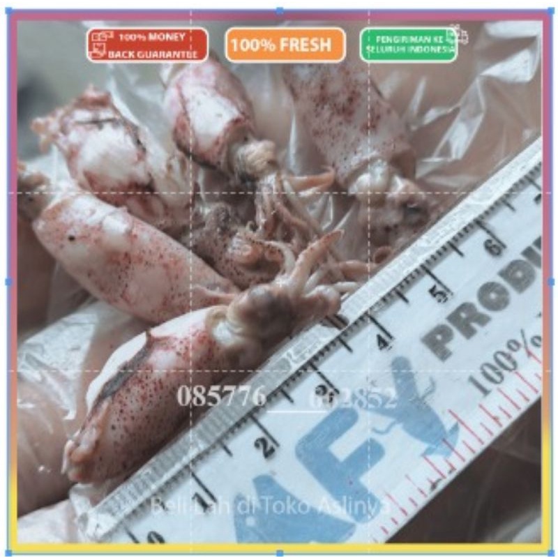 

baby cumi rebus asin - ikan asin 1kg