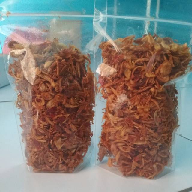 

Bawang goreng pedas dan original 75gr