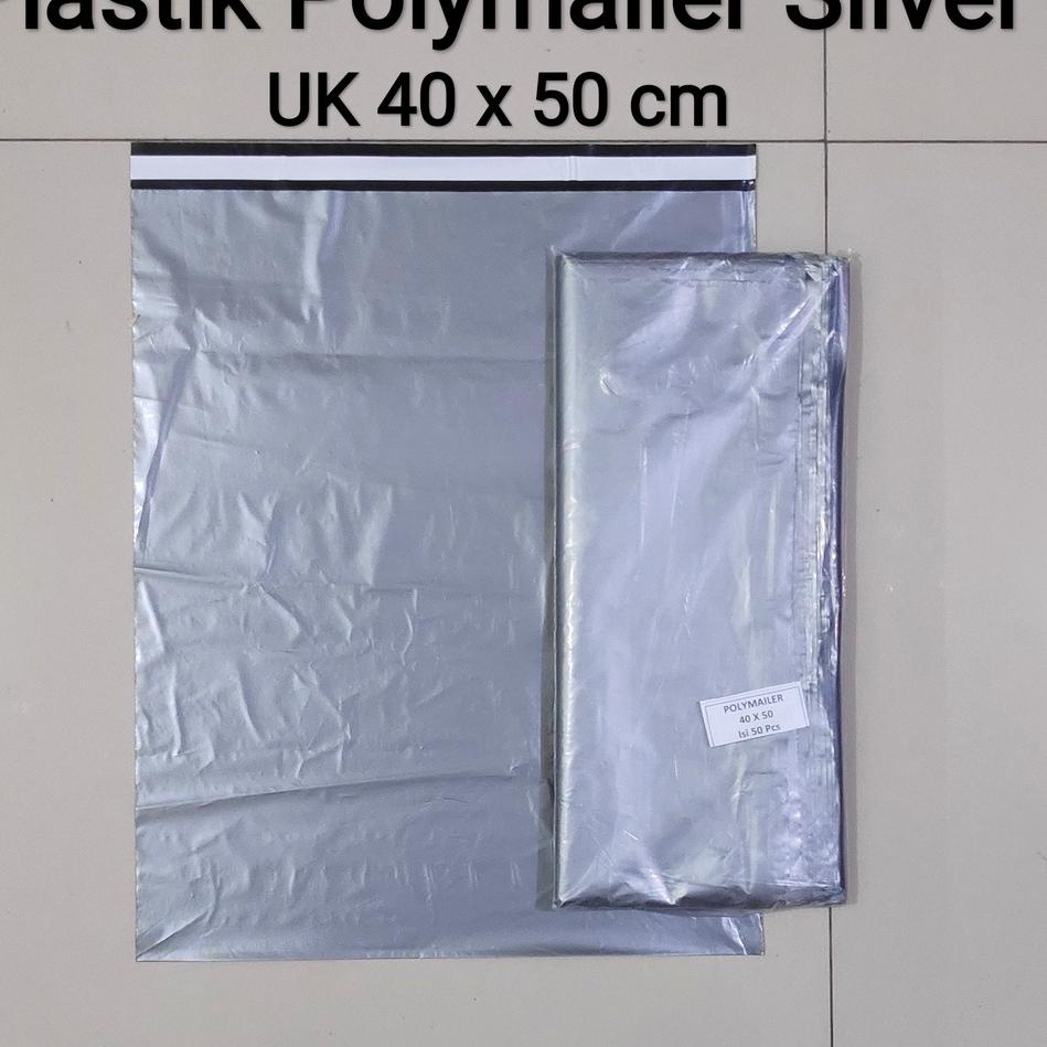 

Big Sale - Polymailer uk 40x50 50pcs Plastik Packing Lem Silver, Plastik Lem 愛