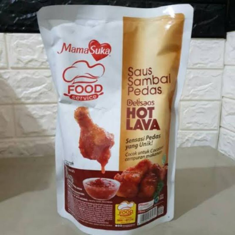 Saus Hot Lava 1kg Mama Suka