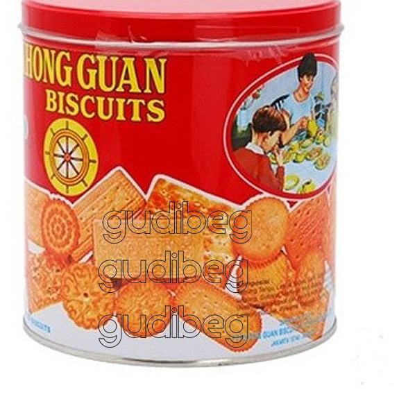 

Ayo Beli Khong Guan Kaleng 650gr red Assorted Biscuits gram 650g bulat biskuit mini kong merah YYY'