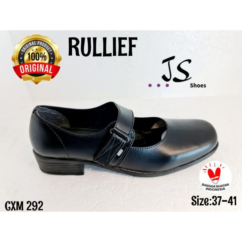RULLIEF CXM292 - SEPATU FANTOFEL PASKIBRA CEWEK RULLIEF