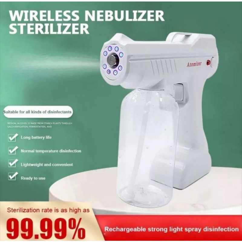 Disinfektant Spray Gun Nano - Nano Spray Gun Disinfektant Portable Wireless