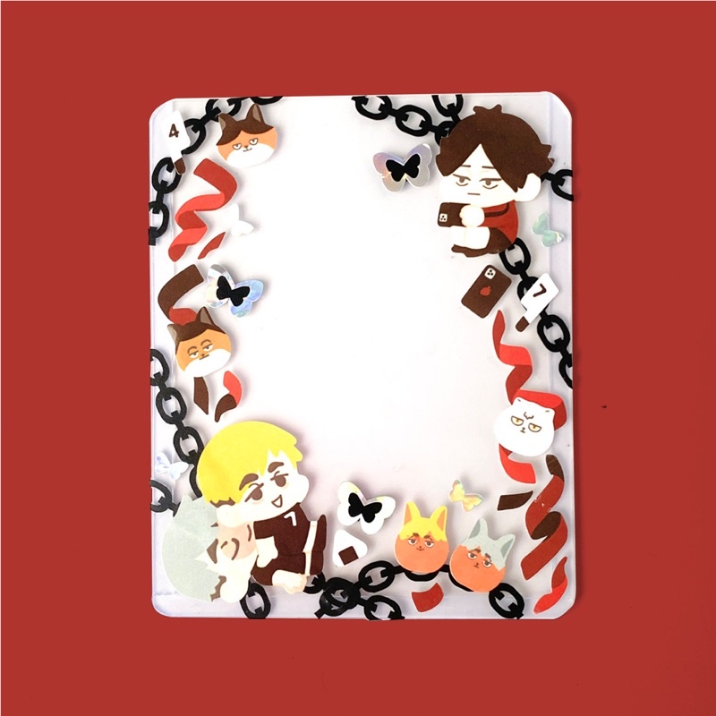 

Deco Sticker Haikyuu Inarizaki stiker Suna Atsumu Osamu Kita Aran