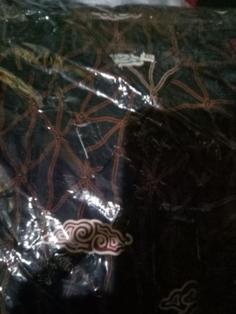 Batik Couple Keluarga Modern Sania Ruffle Ori Ndoro Jowi Dnt Motif Mendung Sogan Termurah Shopee