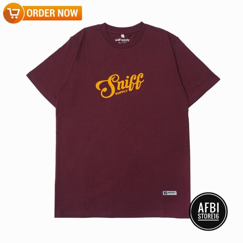 [ COD ] TSHIRT BAJU KAOS DISTRO SNIFF SUPPLY / KAOS DISTRO PRIA WANITA