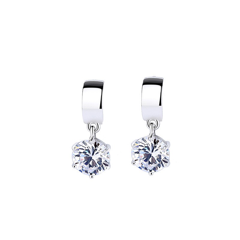 Anting Silver Perak S925 Wanita Fashion Murah AAS012 motif elegant sangat cocok untuk pesta hadiah