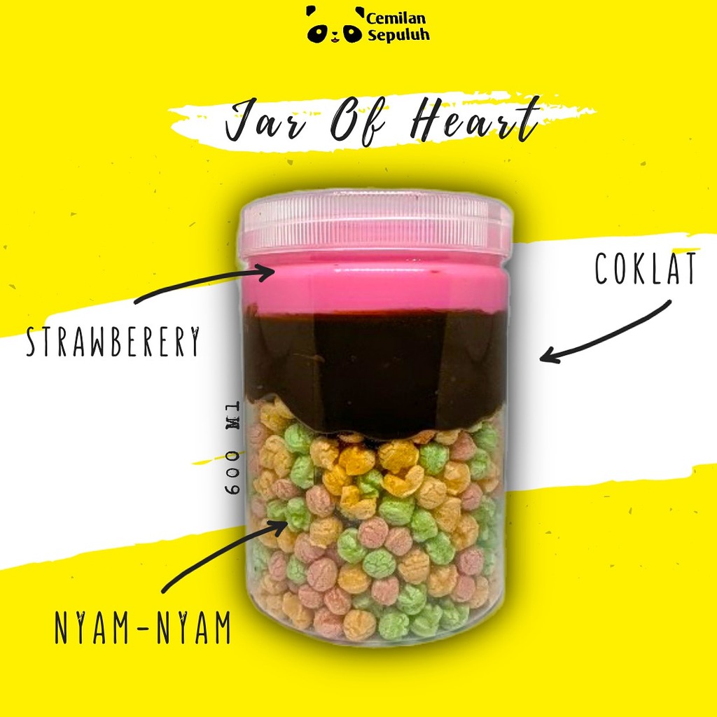 

[3.3] Jar Cemilan Coklat Lumer/Coklat dalam jar / Nyam - Nyam Coklat