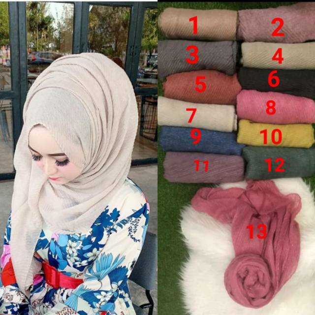 HIJAB GLITER ORIGINAL SHELLASAUKIA