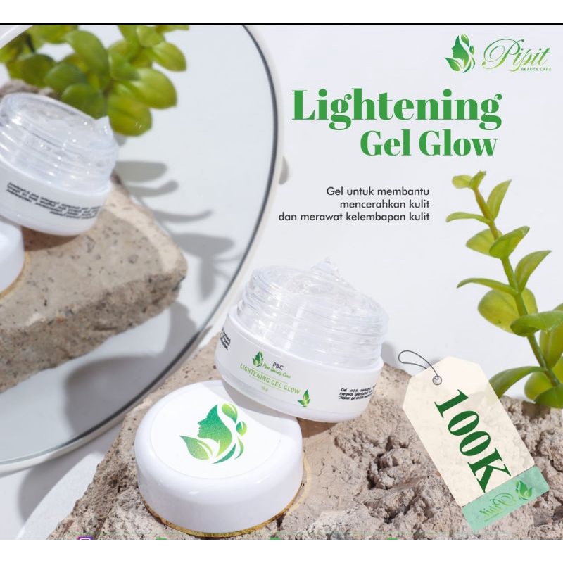 lightening gel glow (pipit beauty care)