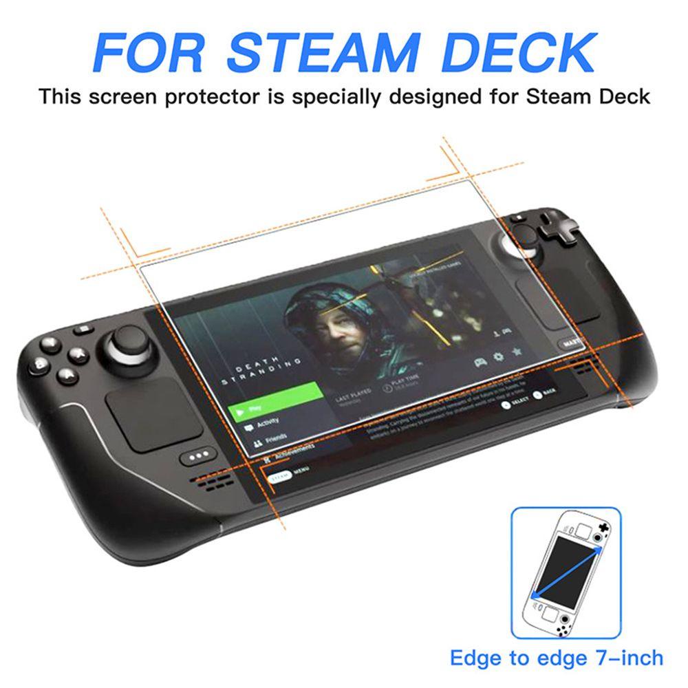 Pineapple Tempered Film Console 9H Screen Accessories Untuk Steam Deck Konsol Game Tempered Glass