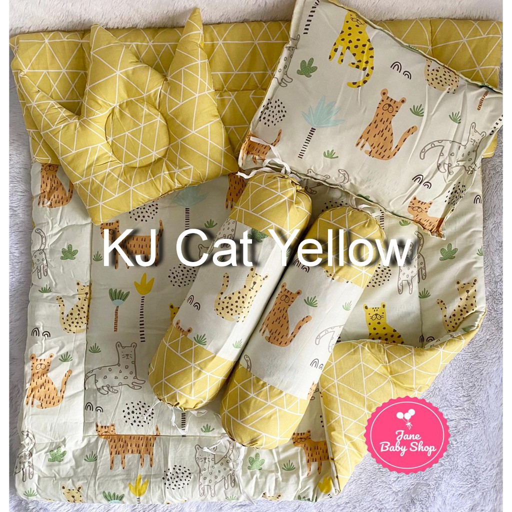 bedding set baby katun jepang/ bed cover set baby katun