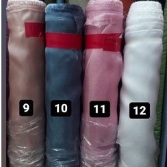 Bahan organza kristal/organza kristal/toska