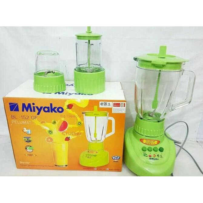 Blender Miyako 3 in 1 (Kaca) BL 152 GF