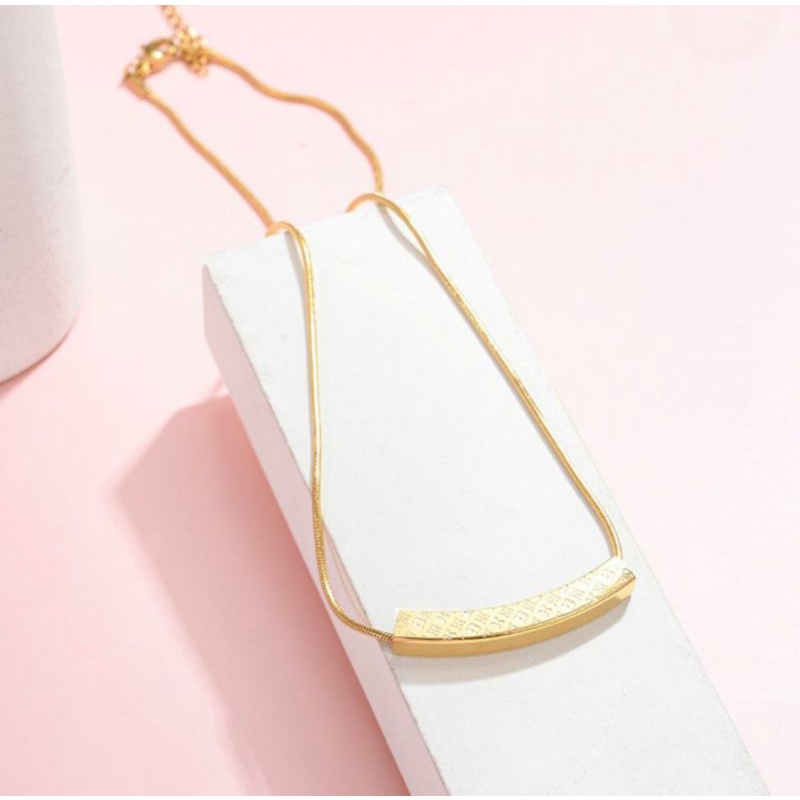 Kalung Titanium Wanita Cantik Banget Anti Karat
