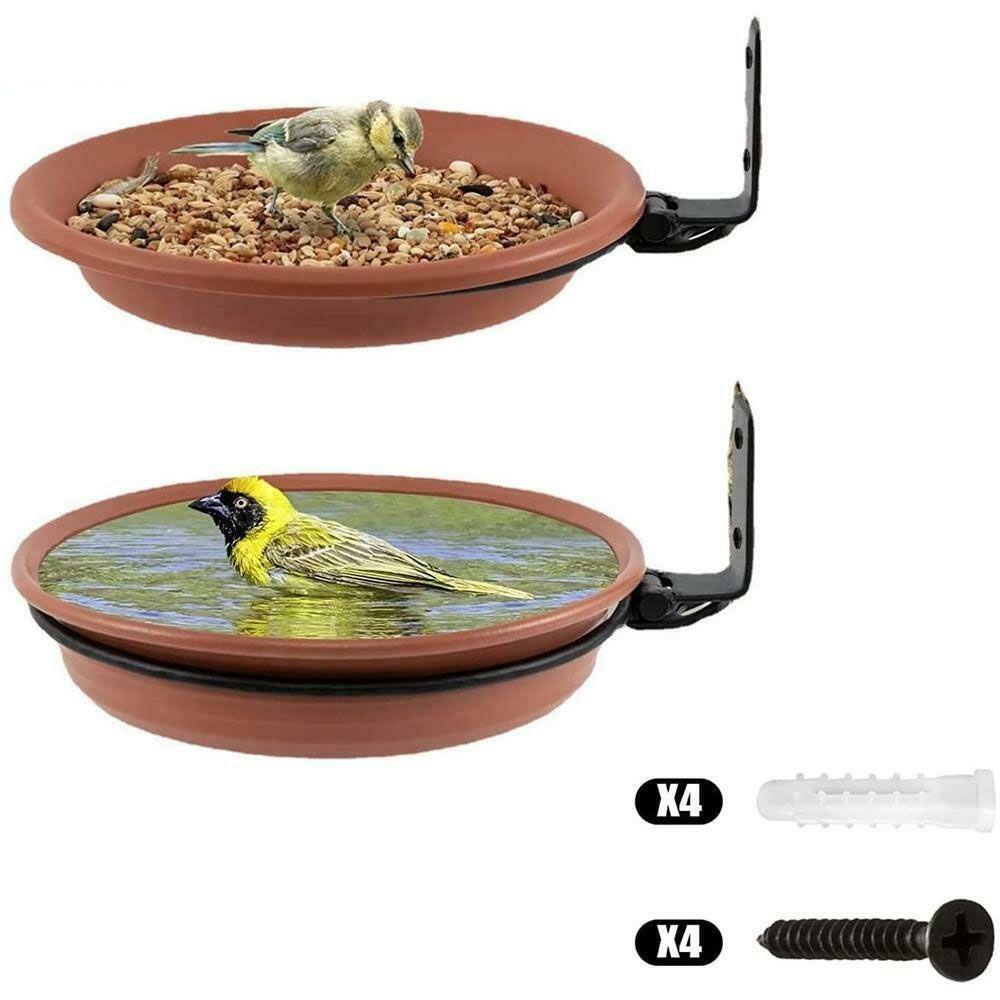 Solighter Bird Feeder Kreatif Dengan Stand Feeder Station Dipasang Di Dinding