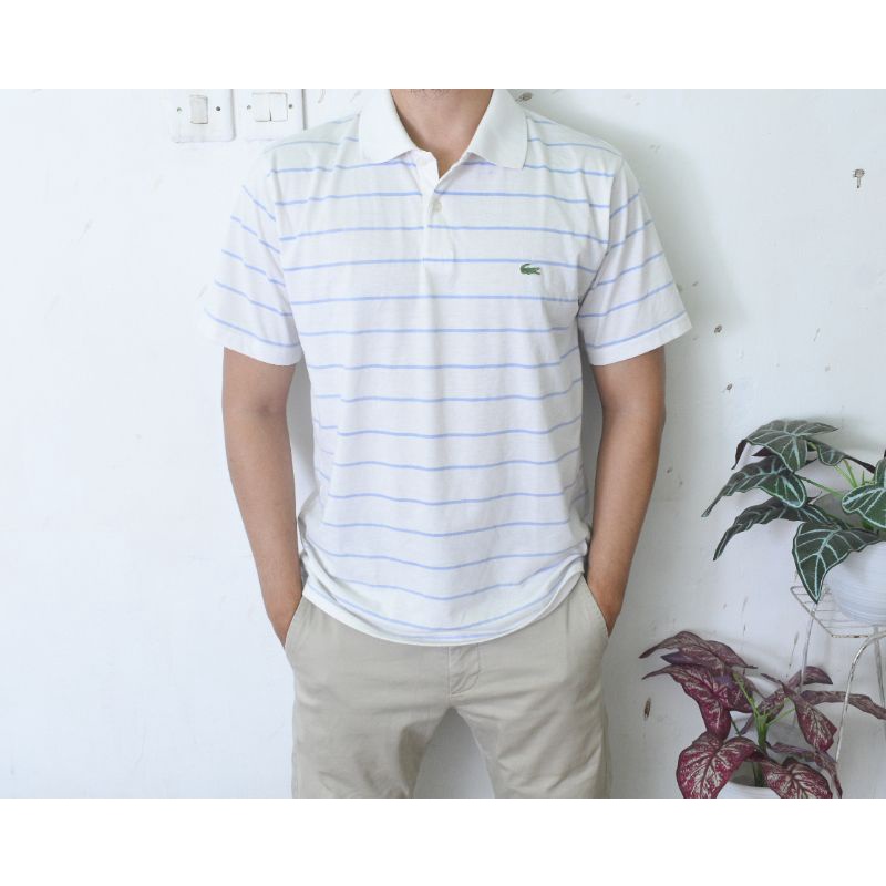 kaos polo lacoste original second