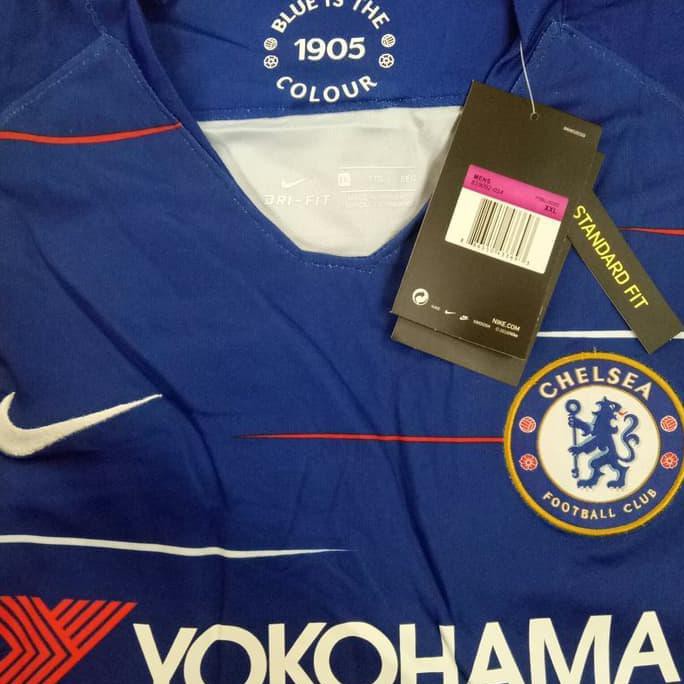 Sale Big Size Jumbo 2Xl Xxl Jersey Baju Kaos Obral Chelsea Home 18/19 Grade Terbaru