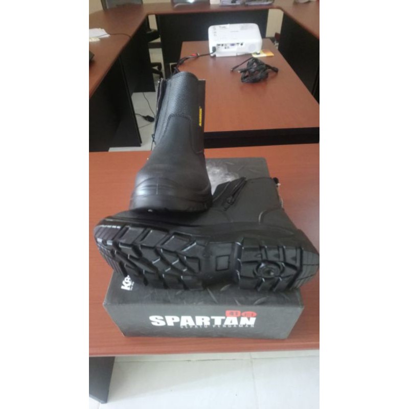 Sepatu Safety Spartan Krisbow Black Hitam 100% Original
