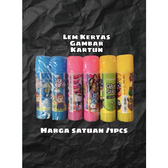 

Lem Kertas Gambar Kartun Harga satuan /1pcs