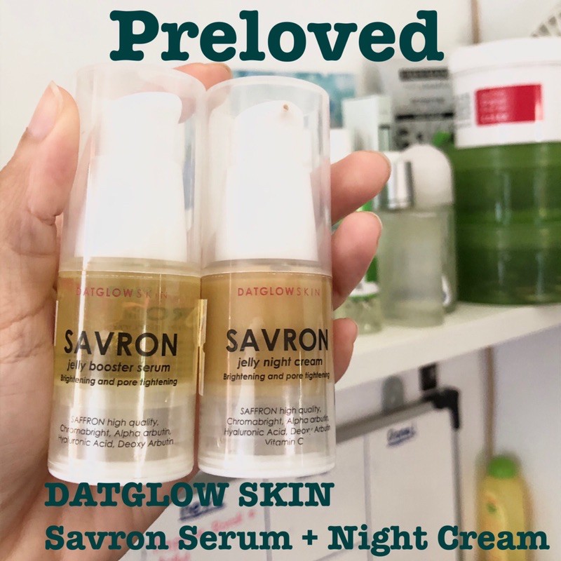 DATGLOW SKIN SAVRON SERUM NIGHT CREAM Preloved