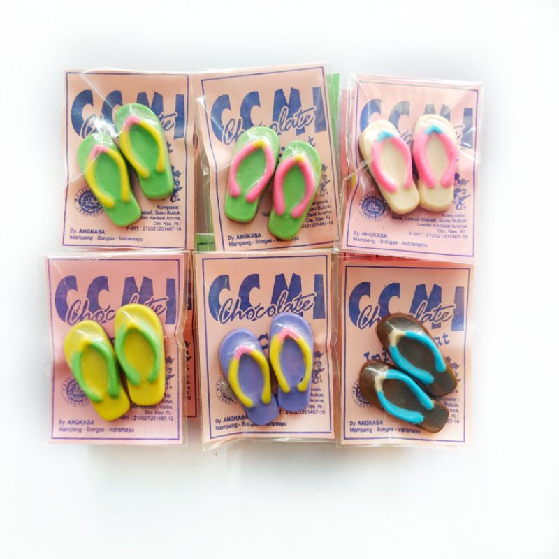 

CCMI CHOCOLATE | Coklat Sandal Lucu (Sepasang )