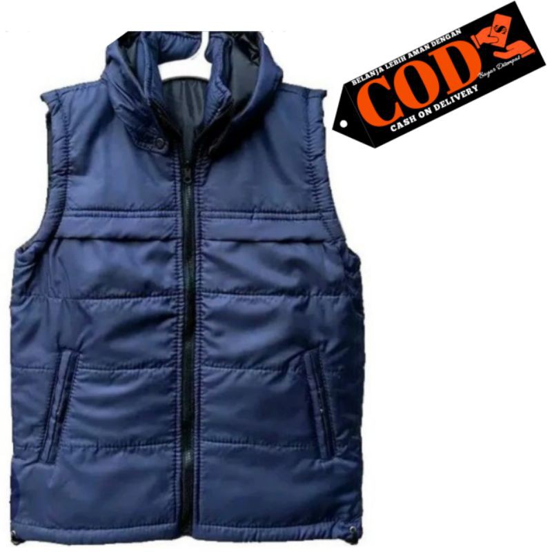 Jaket rompi parasut bodyvest jaket rompi pria rompi motor