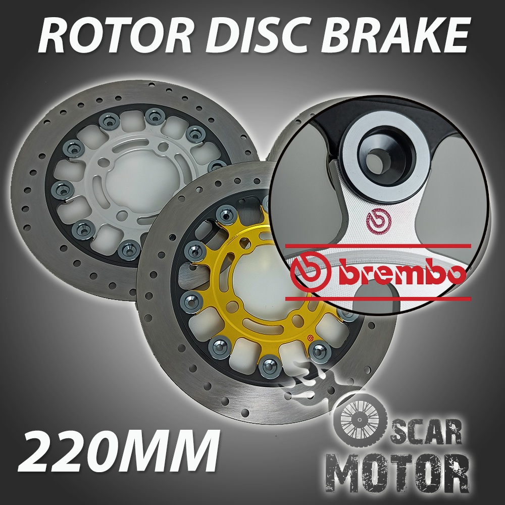 PIRINGAN REM ROTOR BREM NEW CAKRAM DEPAN HONDA BEAT JUPITER MX OLD DIS motor