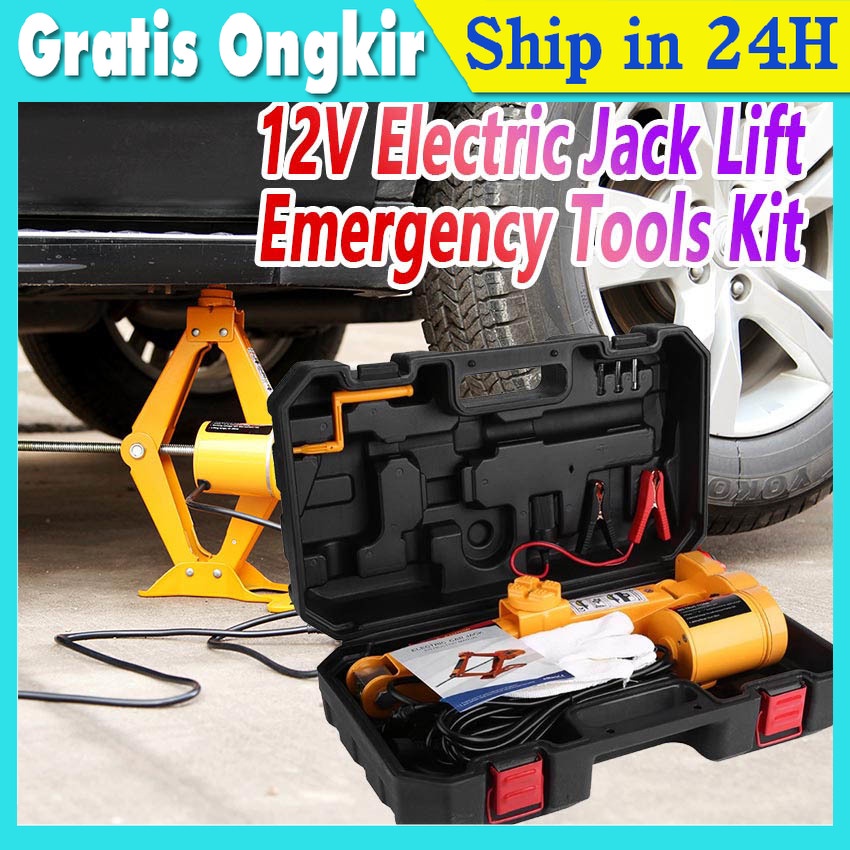 2 Ton Dongkrak Mobil Elektrik Jack Stand Otomatis
