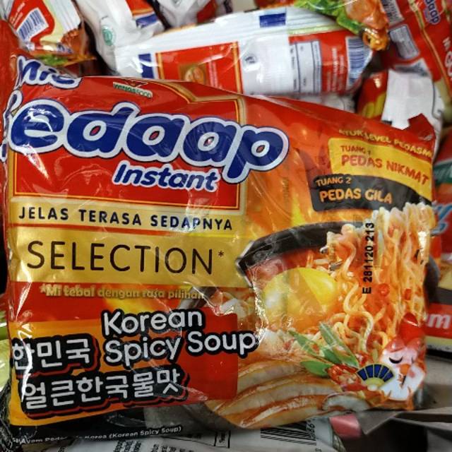 

Mie Sedap Selection Korean Spicy soup