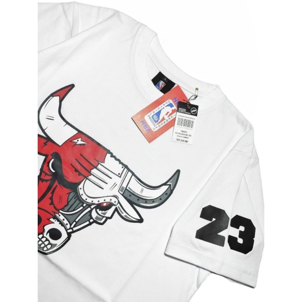 KAOS T-SHIRT CHICAGO BULLS GLOW IN THE DARK FULLTAG &amp; LEBEL